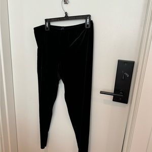 Eileen fisher size large velvet leggings
